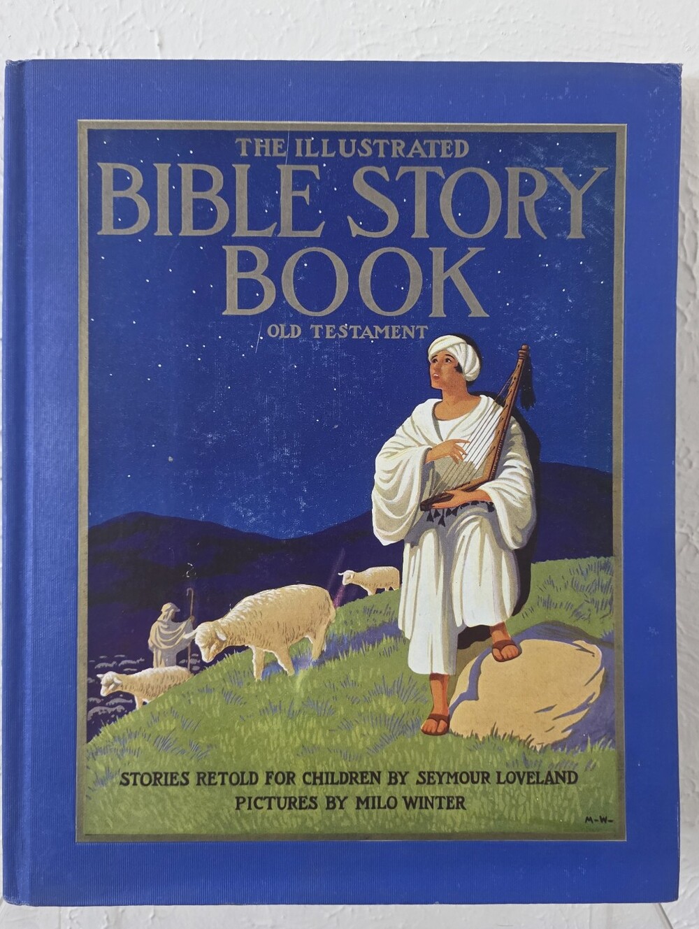 The Illustrated Bible Story Book by Seymour Loveland Vintage Hardcover